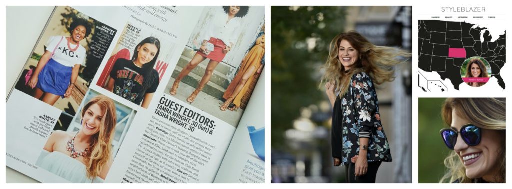 Ashley from Le Stylo Rouge featured in Marie Clare, INK magazine, and as a StyleBlazer