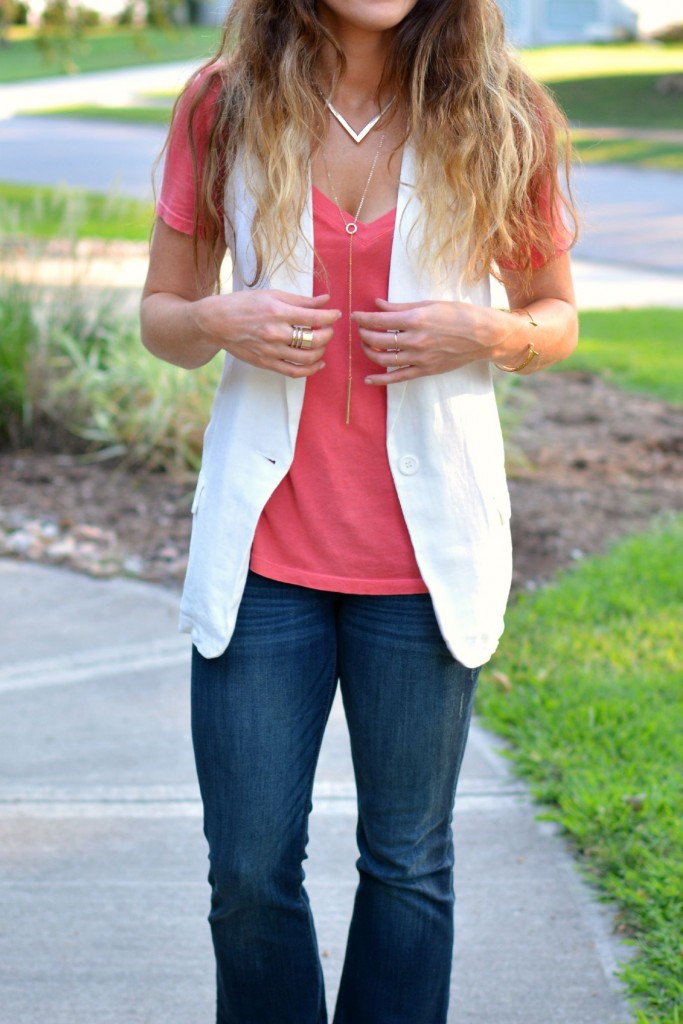 ashley from lsr, express flares, bb dakota white vest