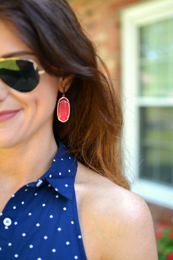 ashley from lsr in the kendra scott elle earrings