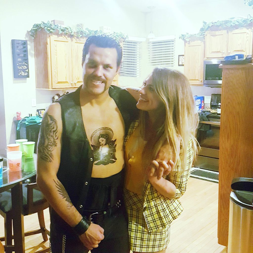 Ashley from LSR as Cher Horowitz from Clueless with Danny Trejo