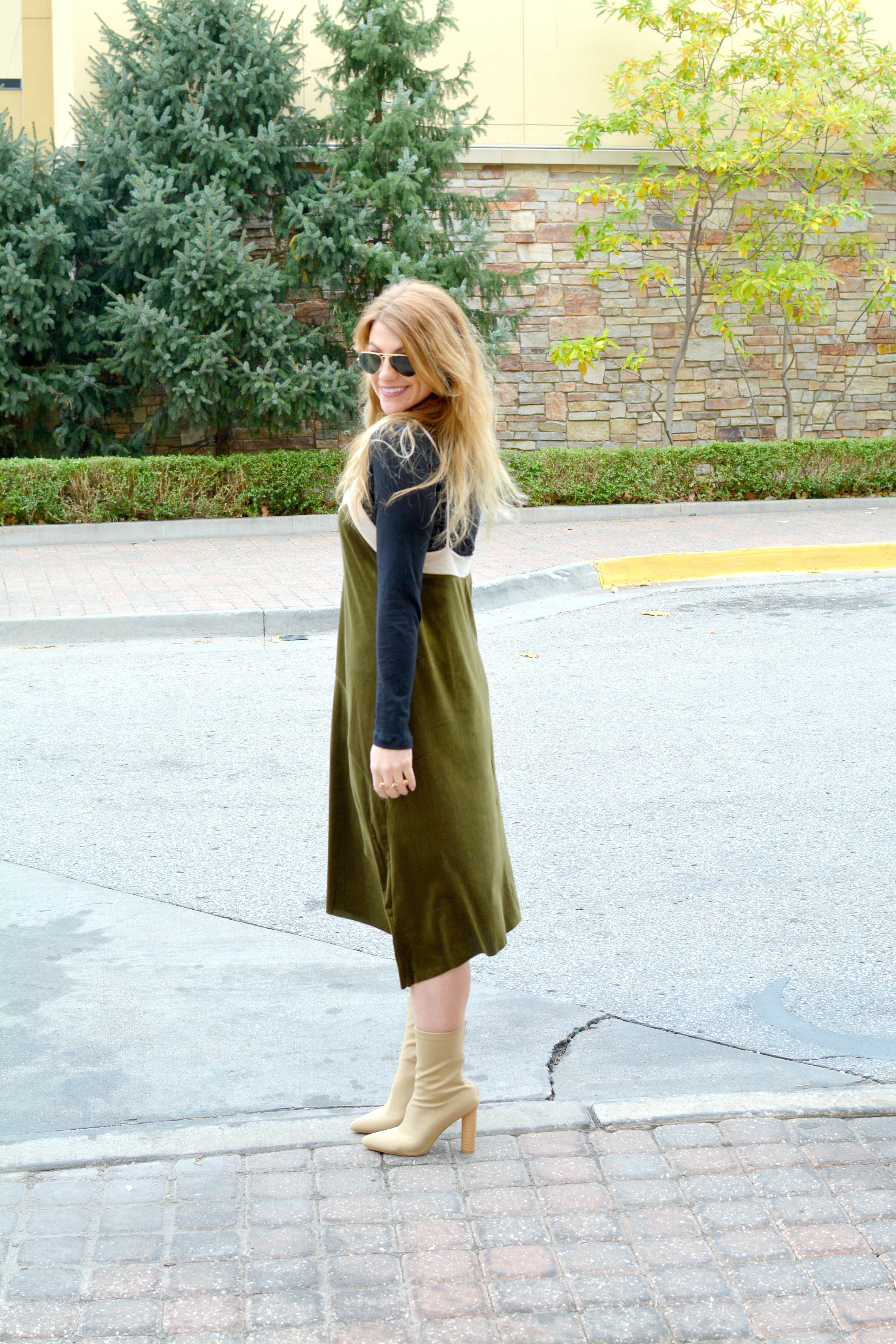 Green dress clearance boots