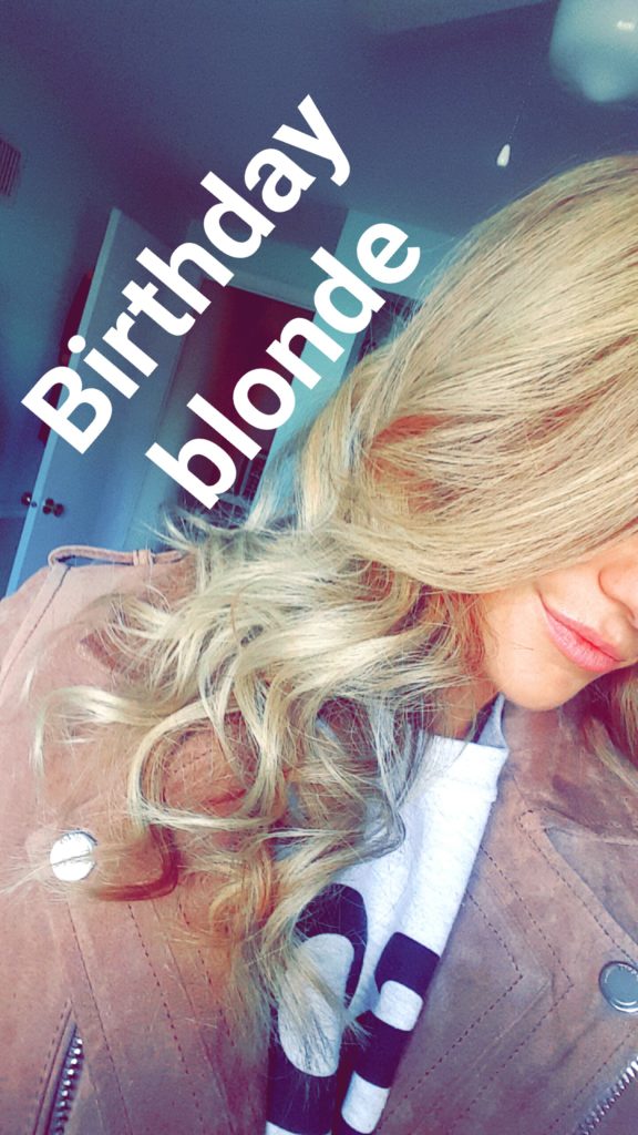 Ashley from LSR goes blonde