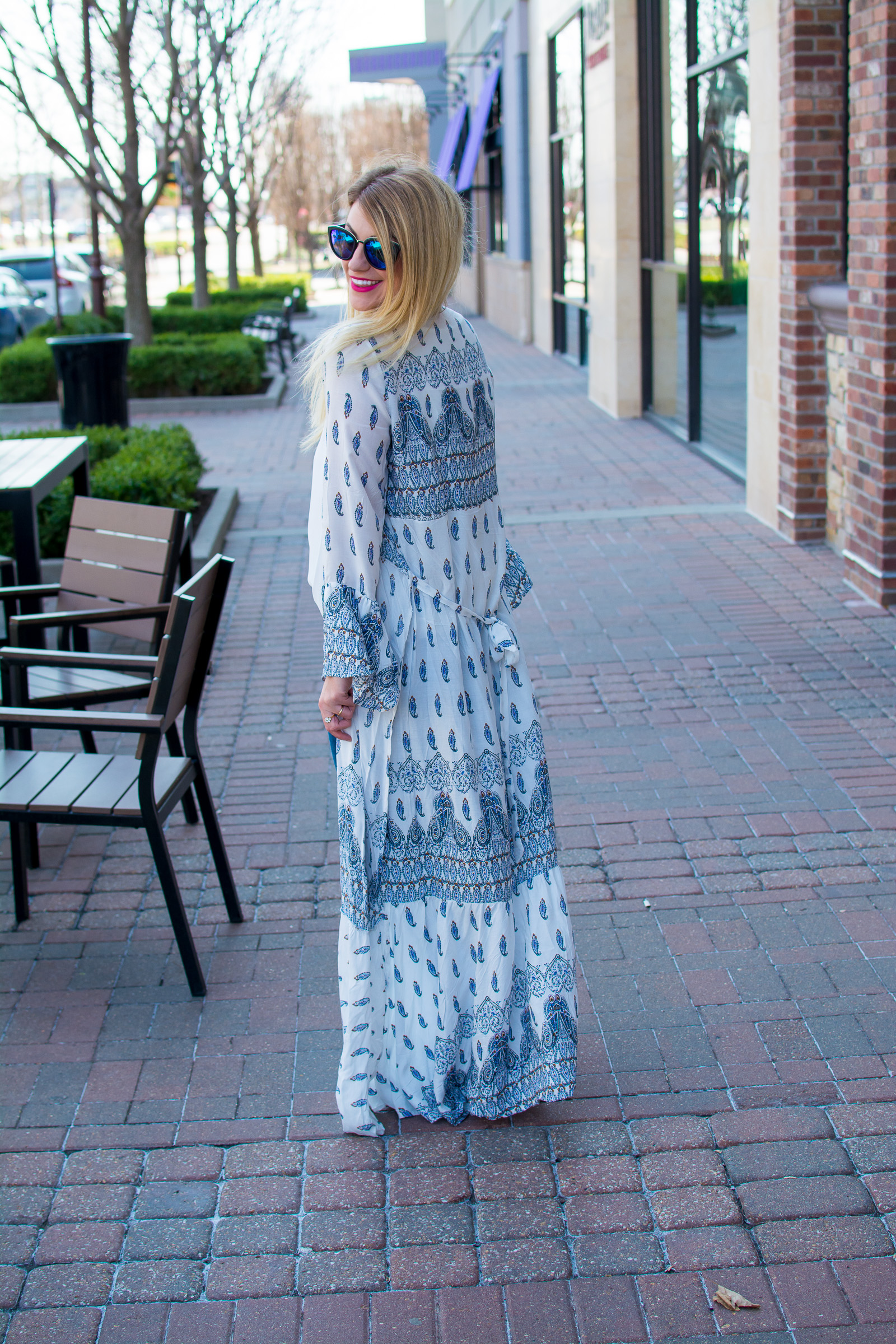 Duster hotsell maxi dress