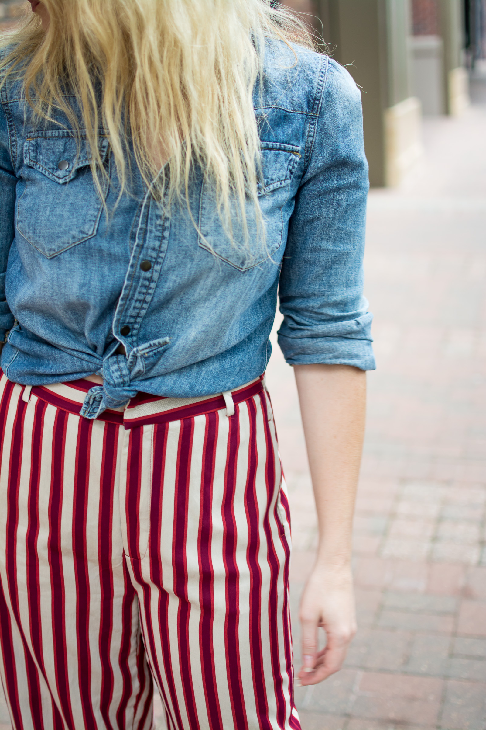 Striped cheap circus pants