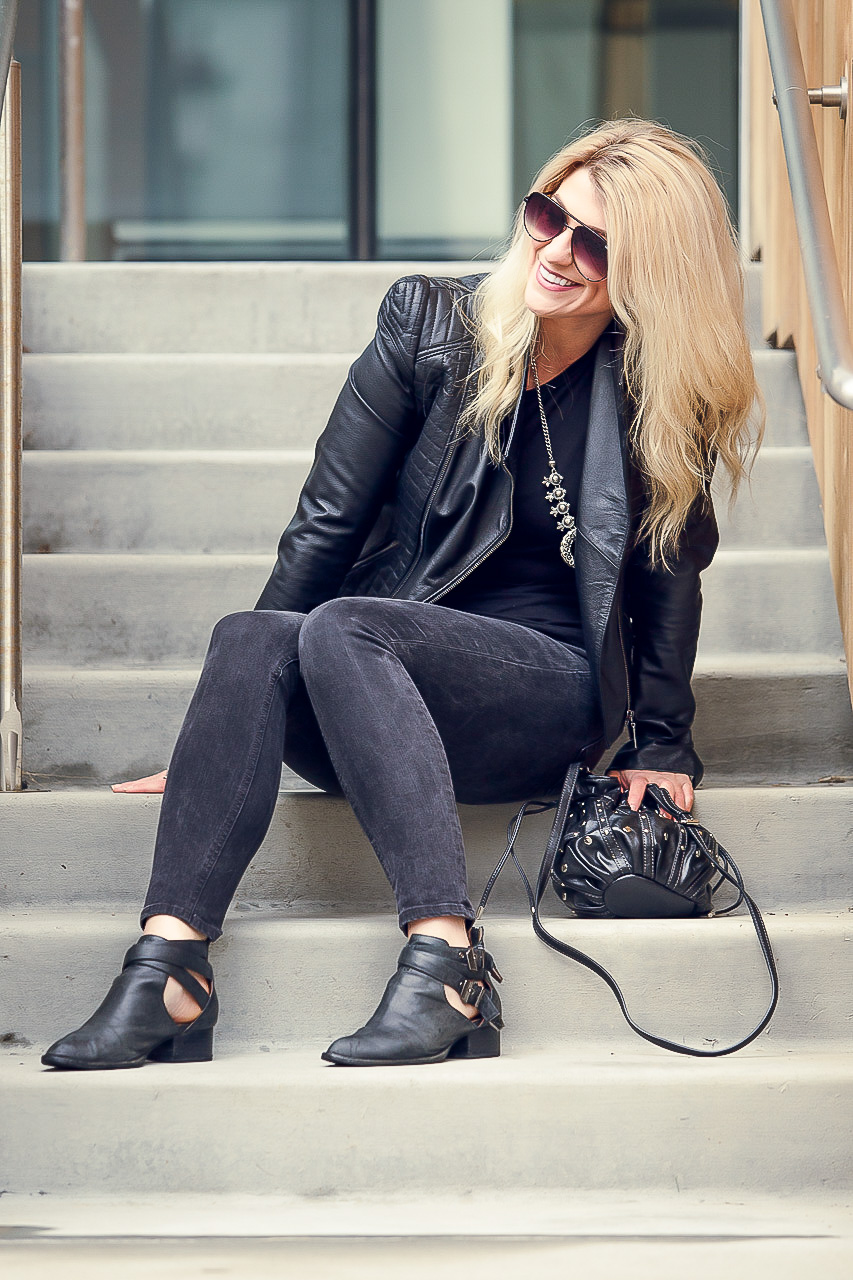 All-black Everything Outfit. | Ashley from LSR