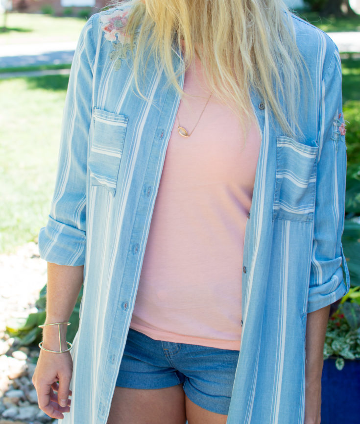 Wearing a Duster for Summer. | Ashley from Le Stylo Rouge