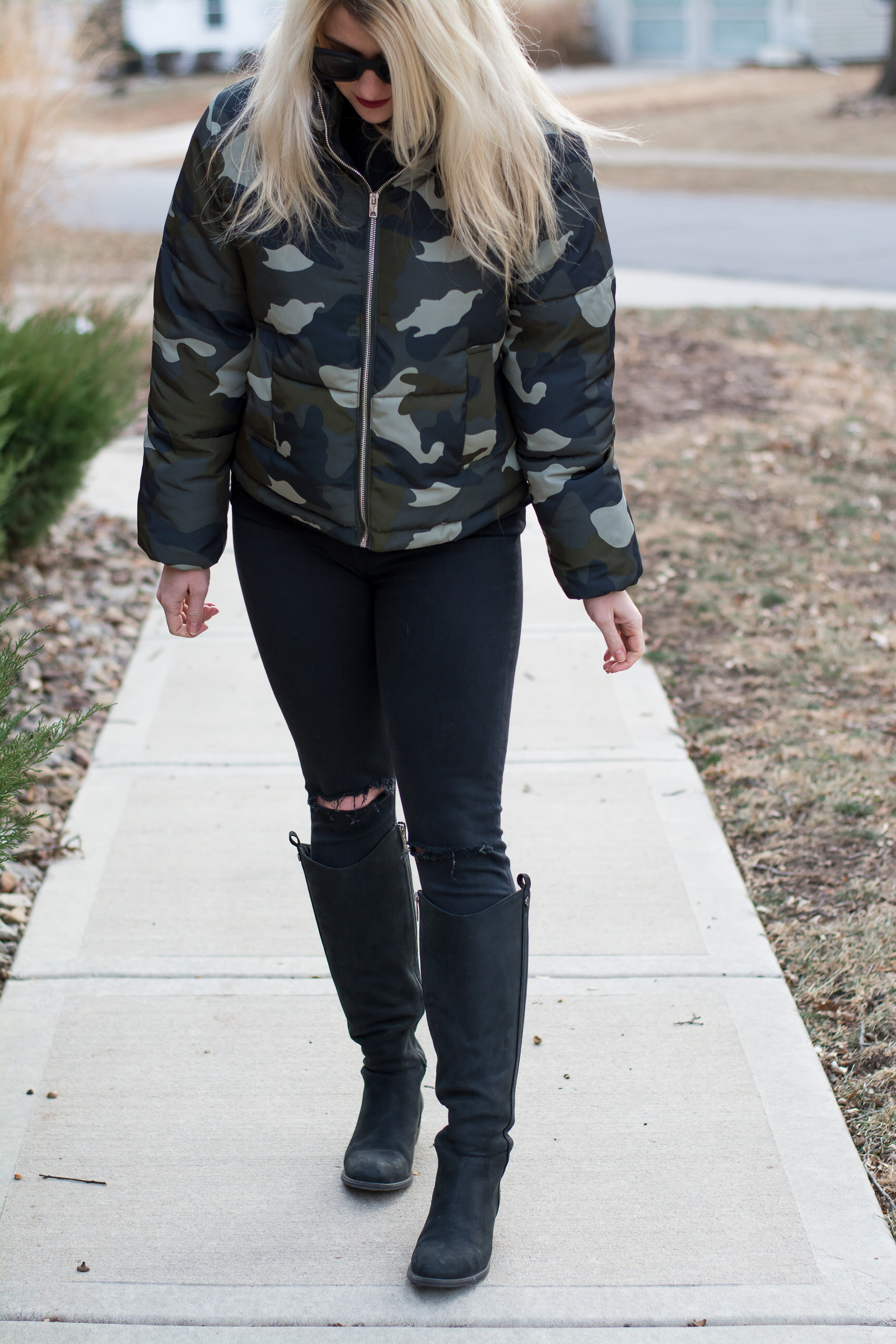 How to Wear a Camo Jacket. | Ashley from LSR