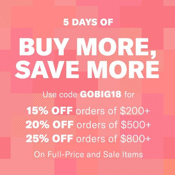 LSR x Shopbop Buy More Save More Sale