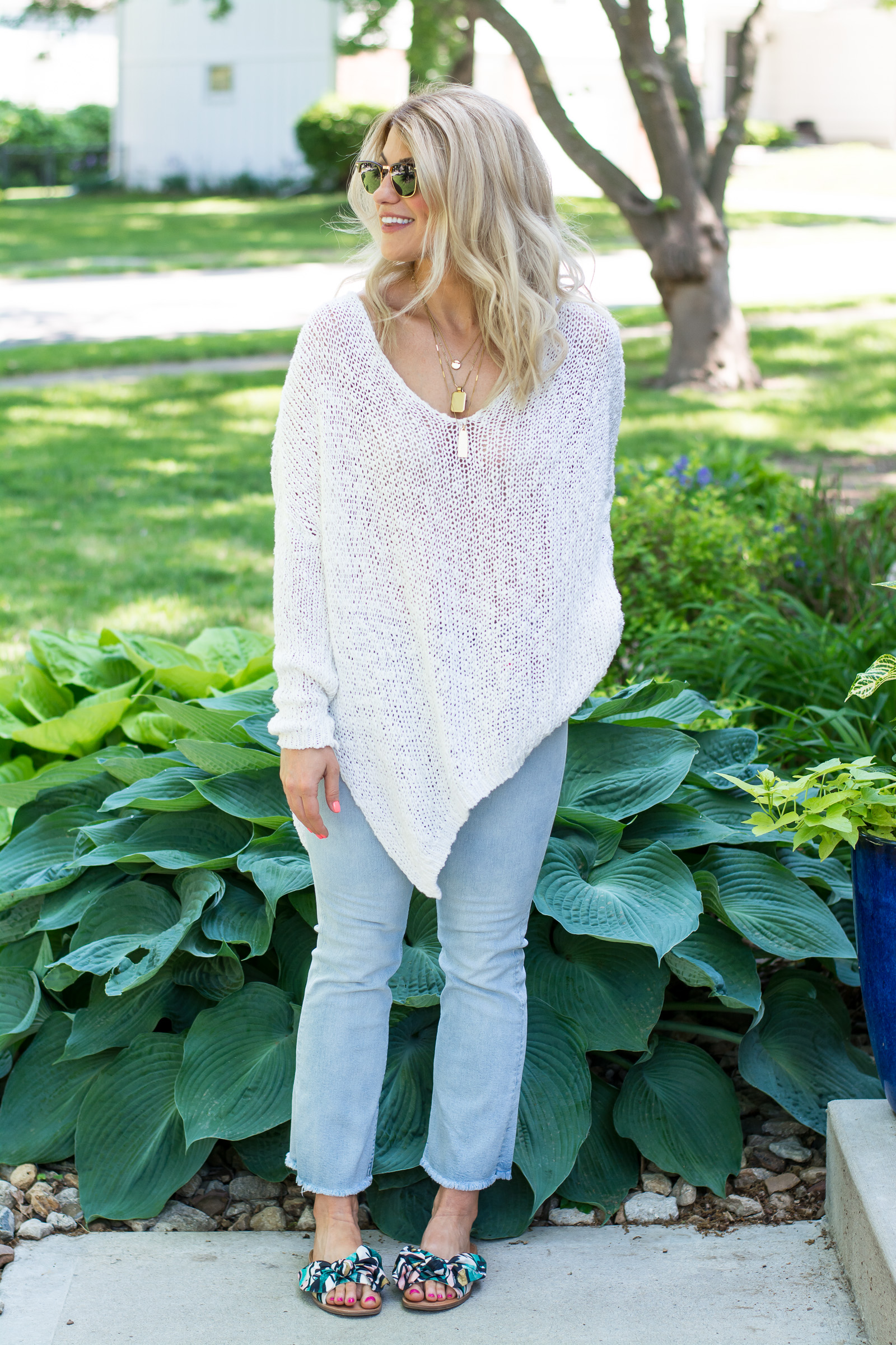 How to Style: Summer Sweater. | Ashley from LSR