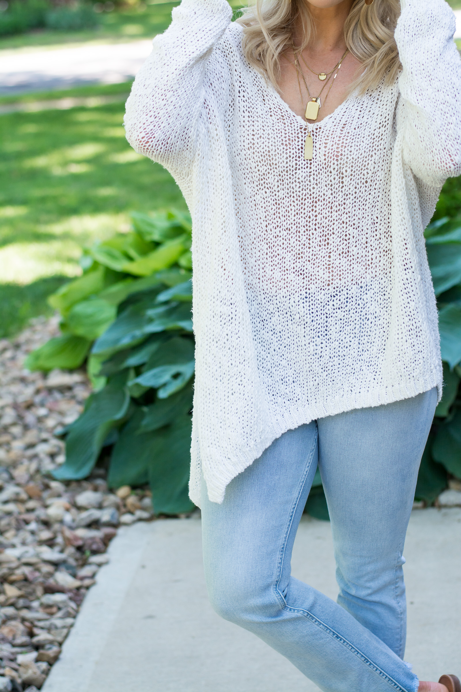 How to Style: Summer Sweater. | Ashley from LSR