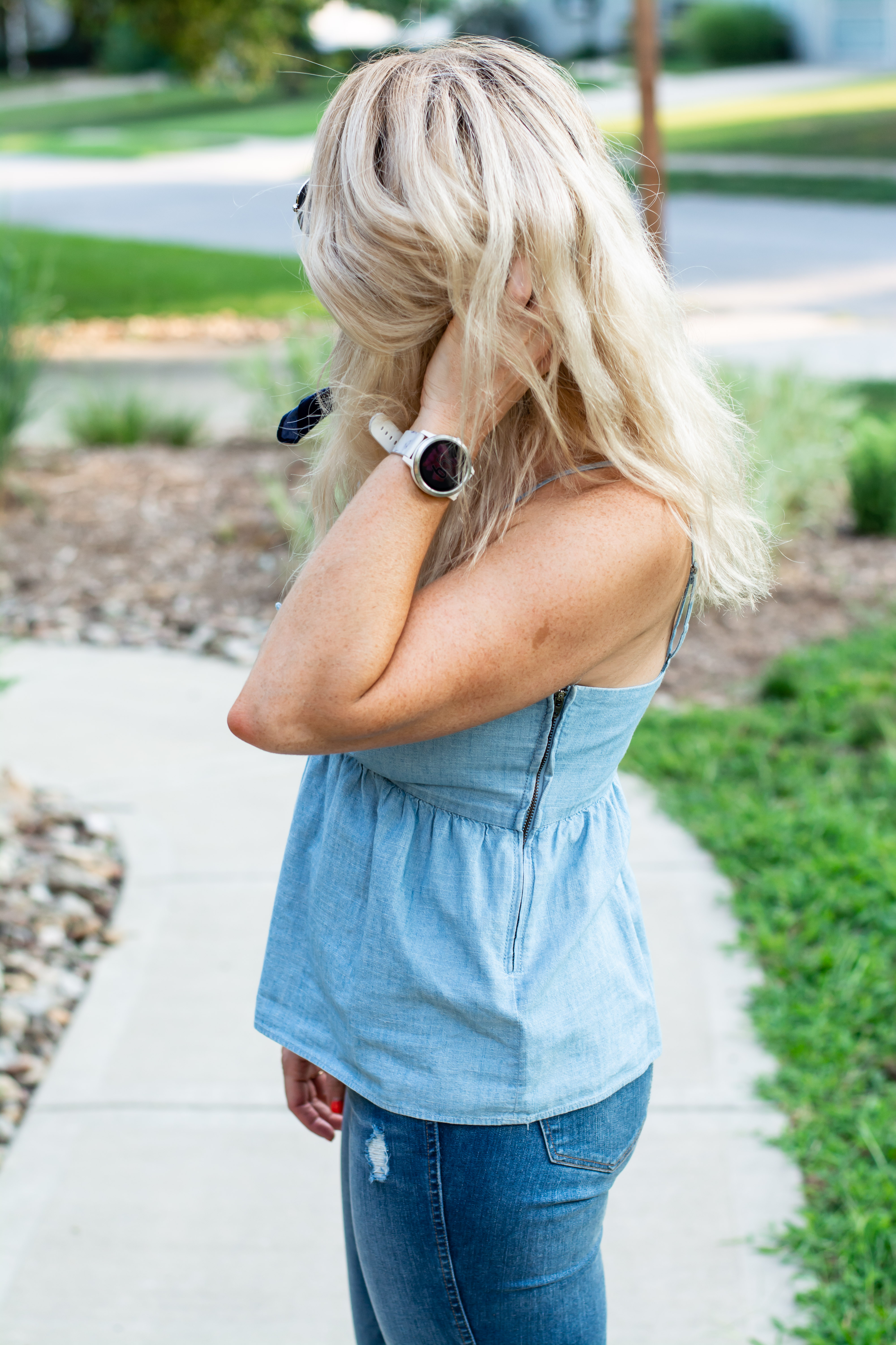 Outfit Idea: Madewell Summer Canadian Tuxedo. | Ashley from LSR