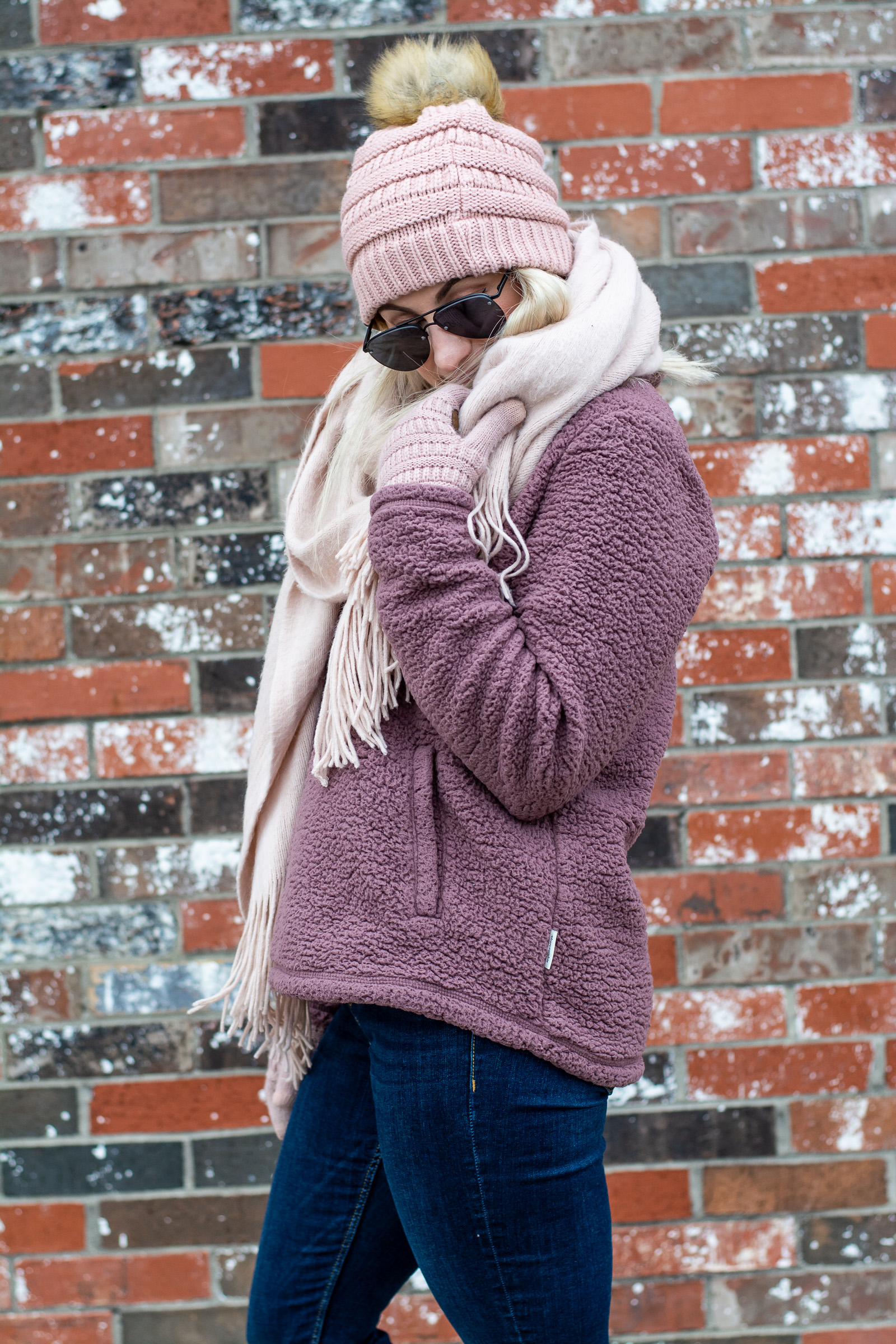 Cozy Sherpa + Winter Boots. | Ashley from LSR
