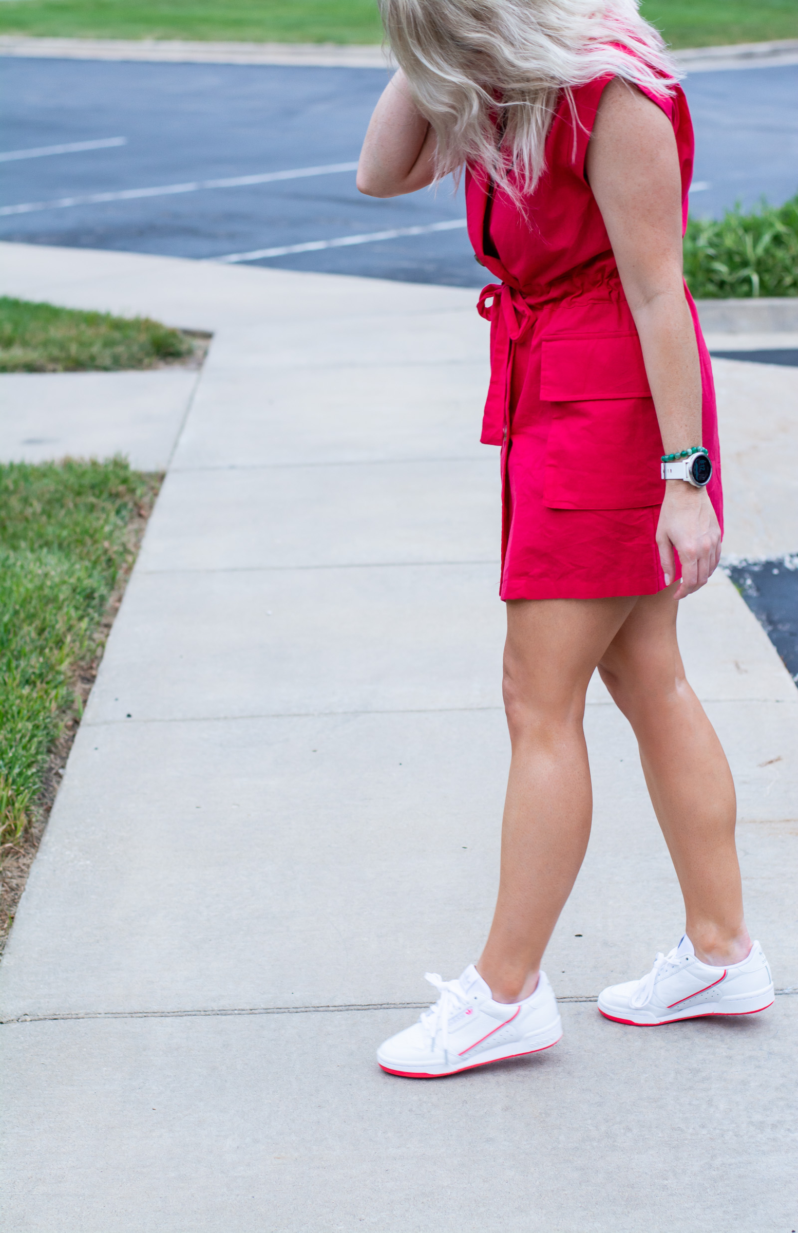 Sneakers and and Summer Dress. | Ash from LSR