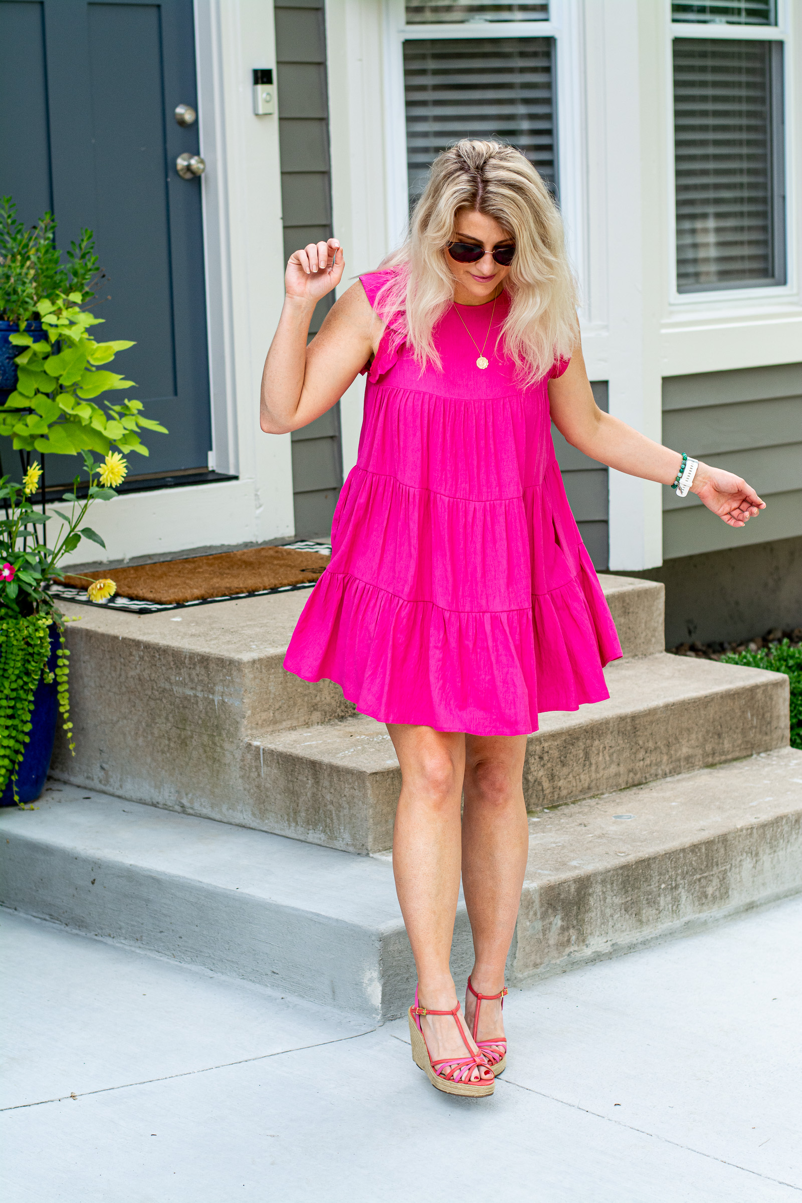 Hot Pink Tent Dress. | Ash from LSR