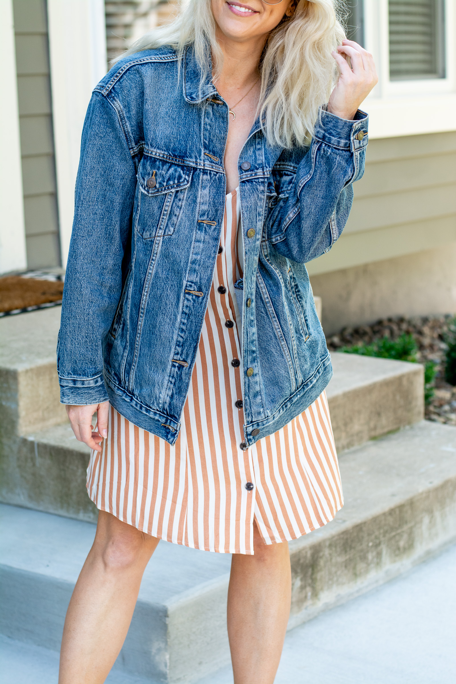 The Best Oversized Jean Jacket. | Ash from LSR