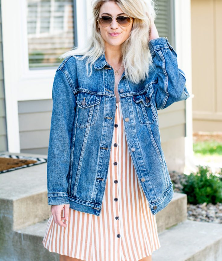 The Best Oversized Jean Jacket. | Ash from LSR