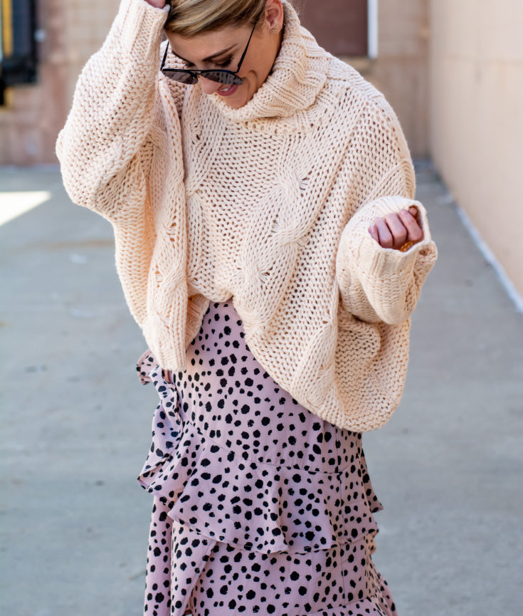 Blush Sweater + Mauve Leopard. | Ash from LSR