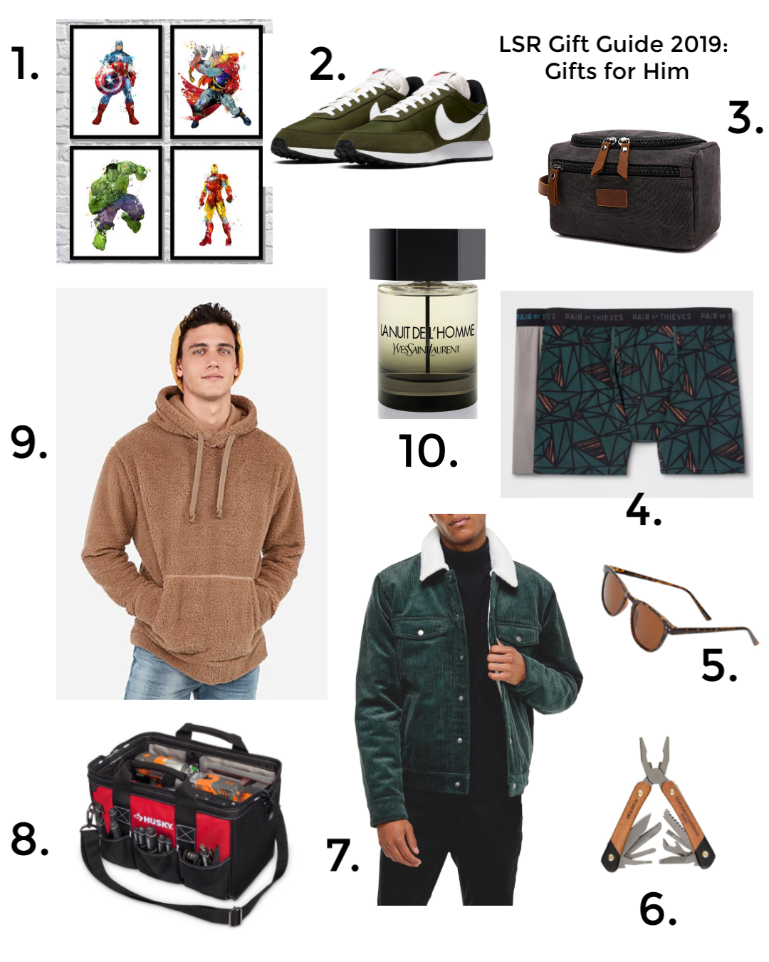LSR Gift Guide 2019: Gifts for Him