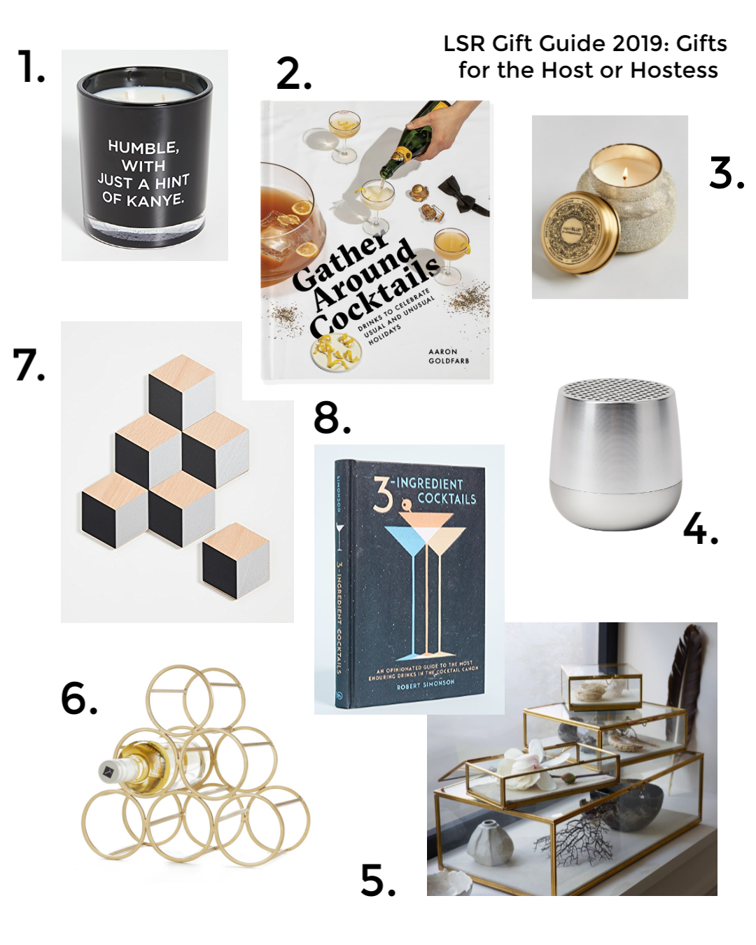 LSR Gift Guide 2019: Gifts for the Host and Hostess