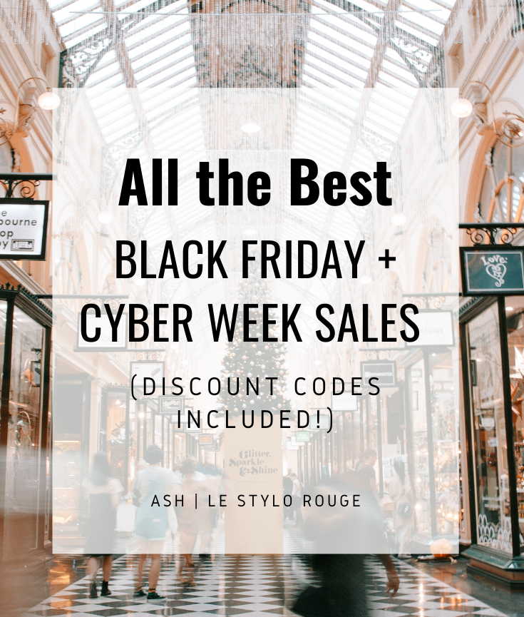 The Best Black Friday + Cyber Week Sales. | LSR