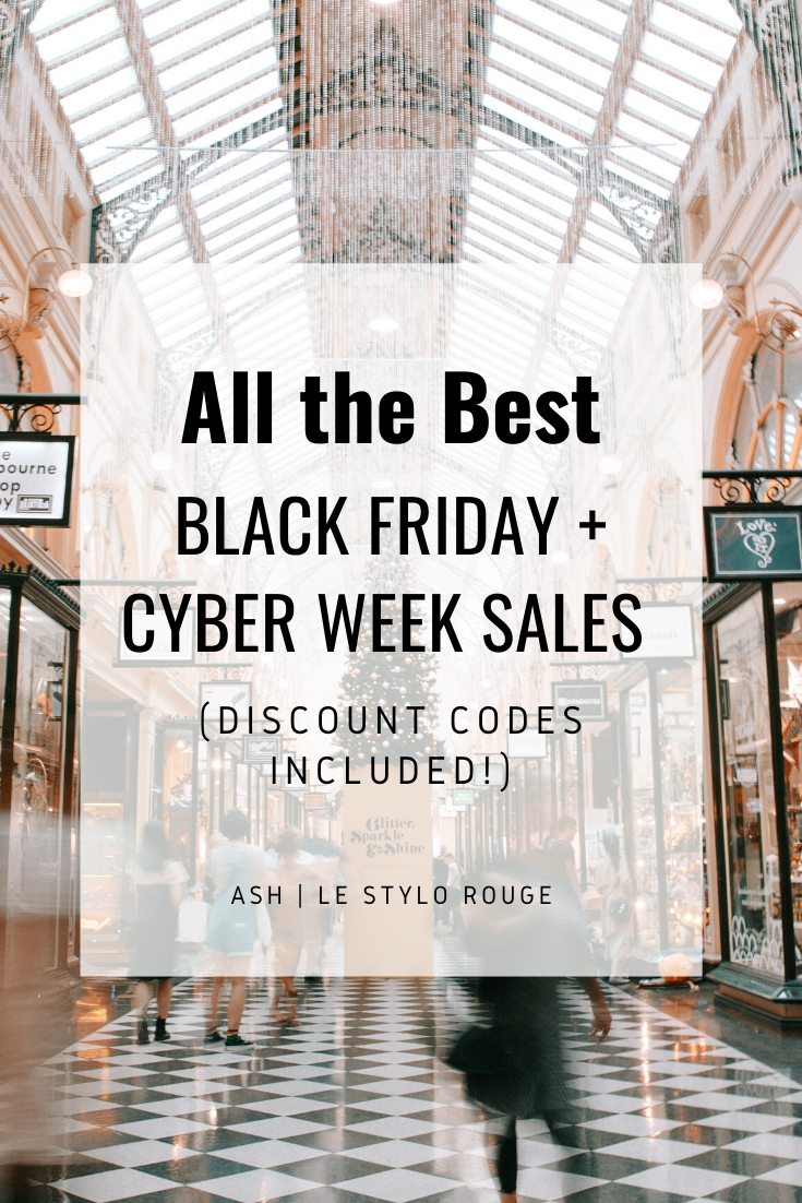 The Best Black Friday + Cyber Week Sales. | LSR