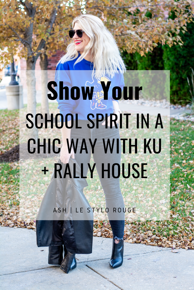 School Spirit Done Chic with KU x Rally House. | LSR