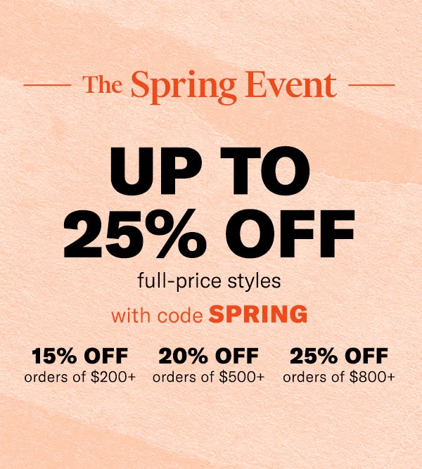 Shopbop Spring Event Sale x LSR.