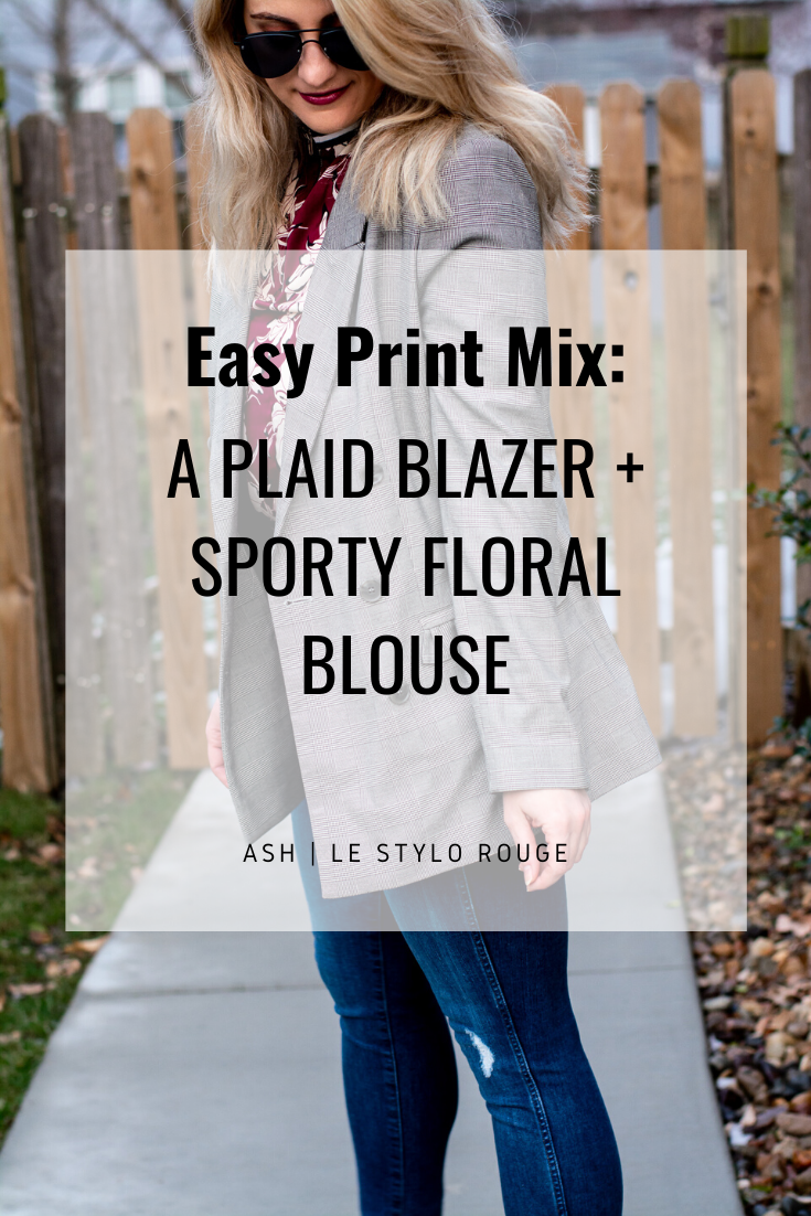 Easy Print Mix: Plaid and Floral. | LSR