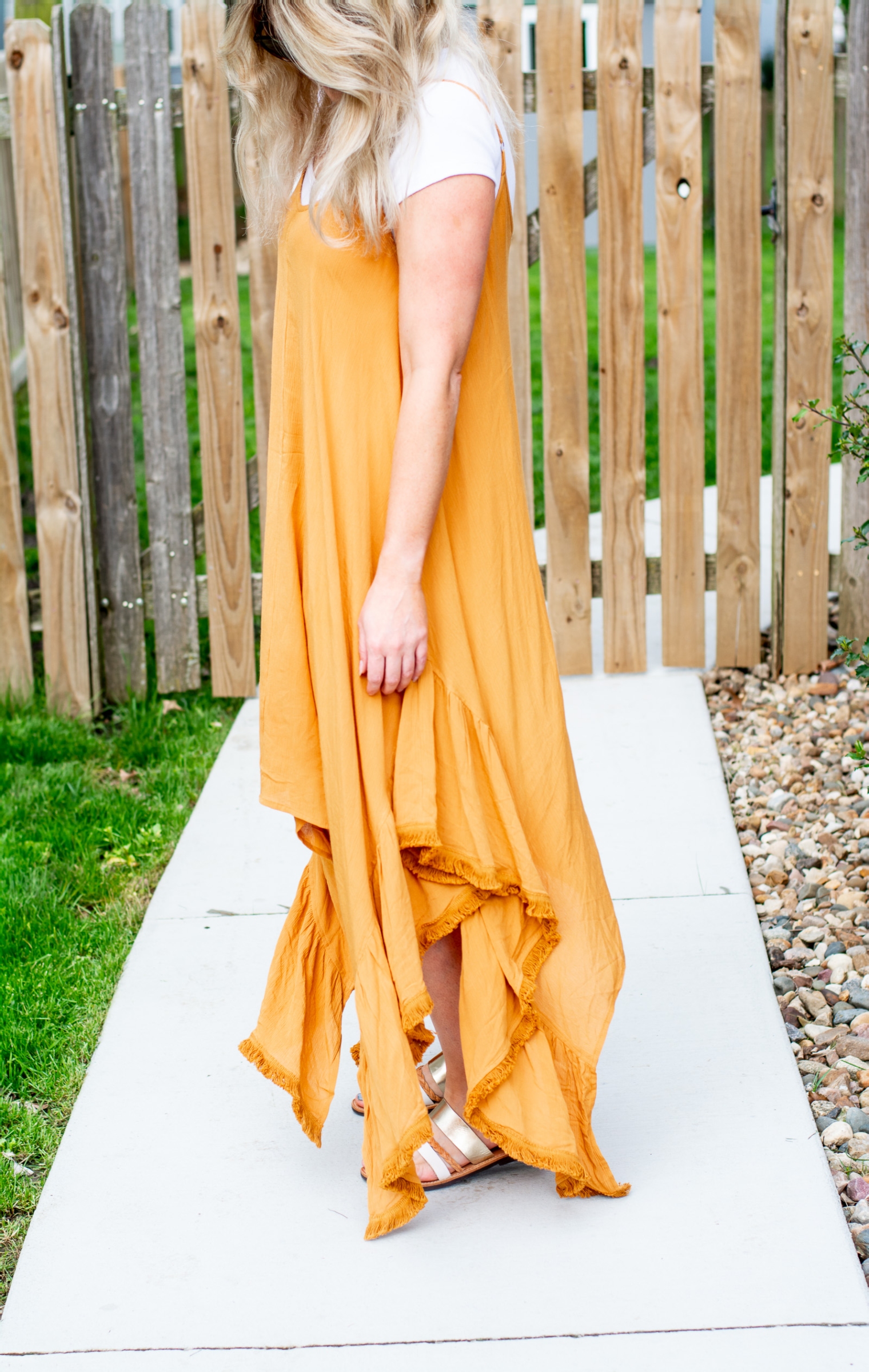 Summer Layers: Crop Tops and Maxi Dresses.