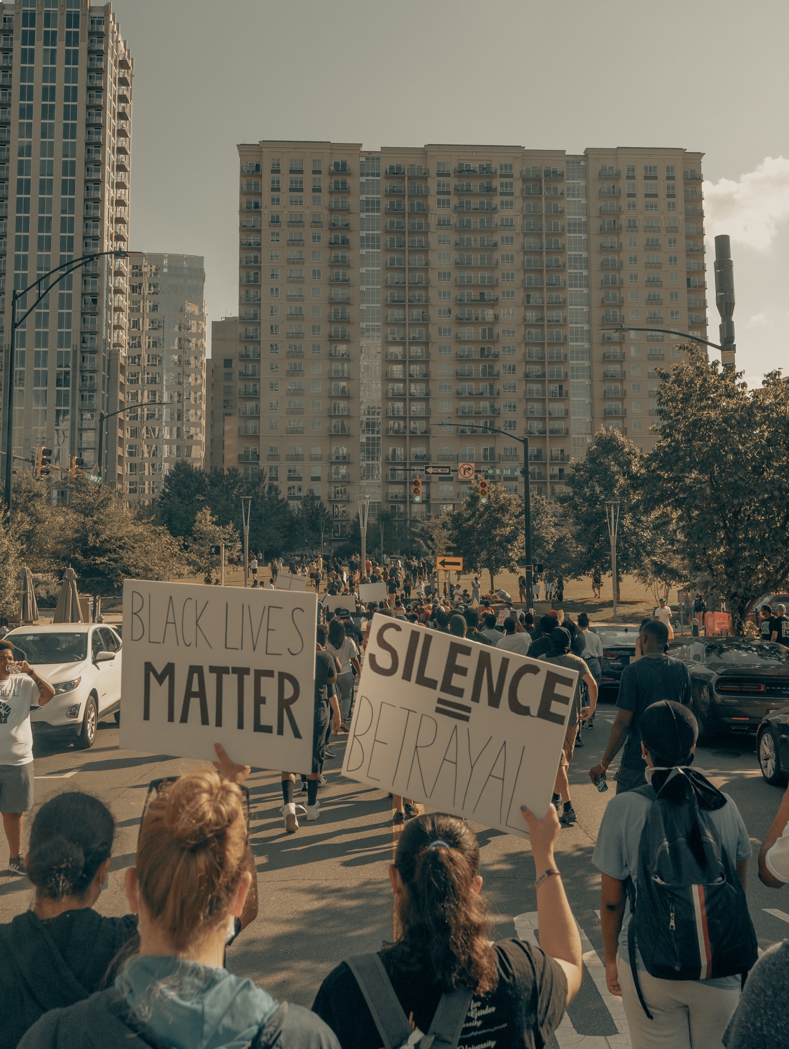 Black Lives Matter Protest in Charlotte, NC | Photo by Clay Banks