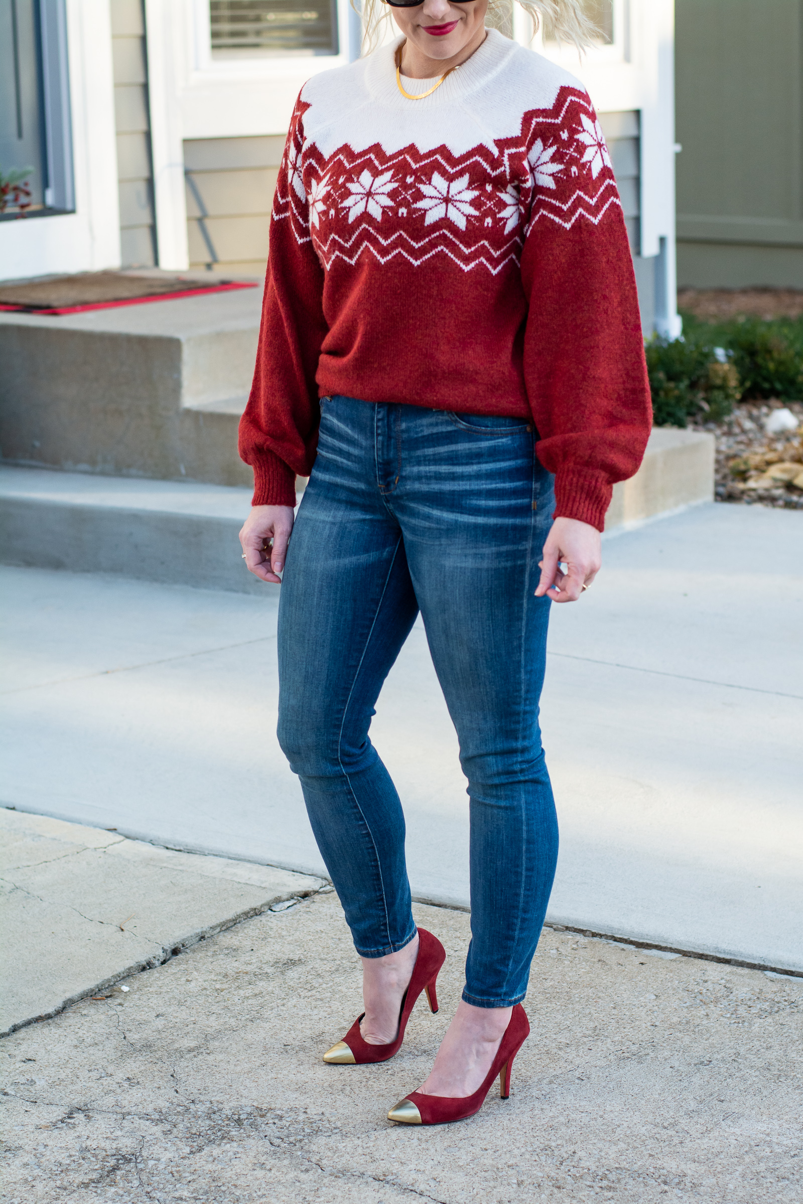 Easy + Casual Holiday Outfit Idea. | LSR 