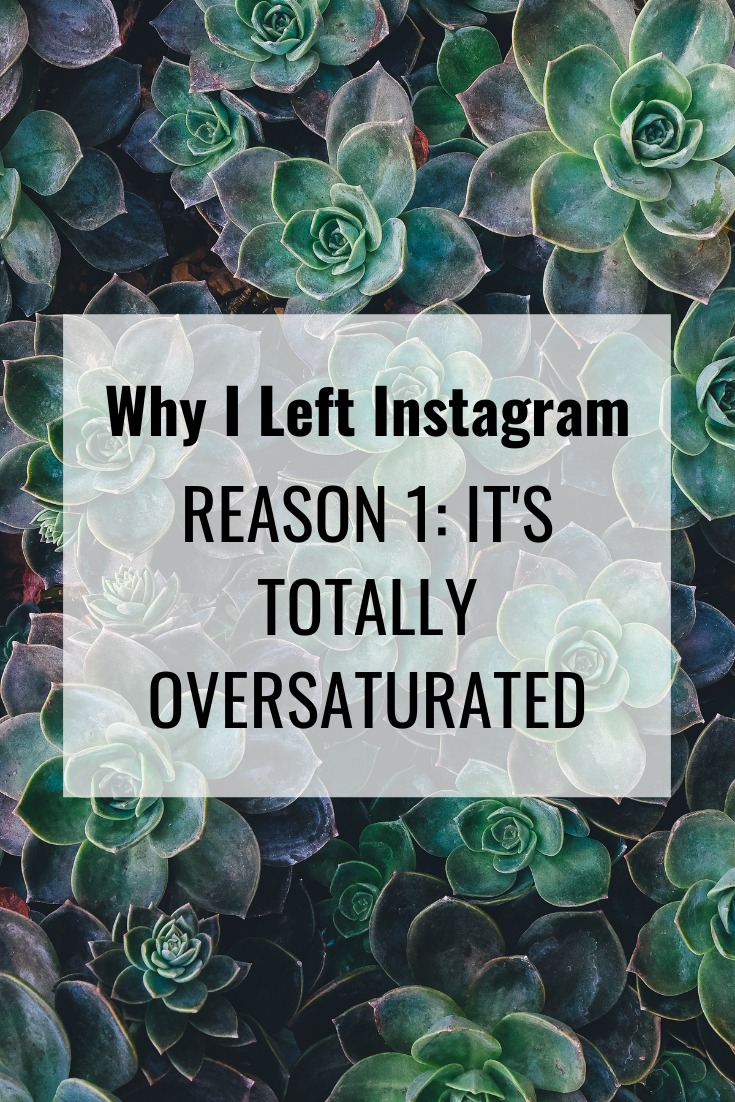 Why I Left Instagram. | LSR