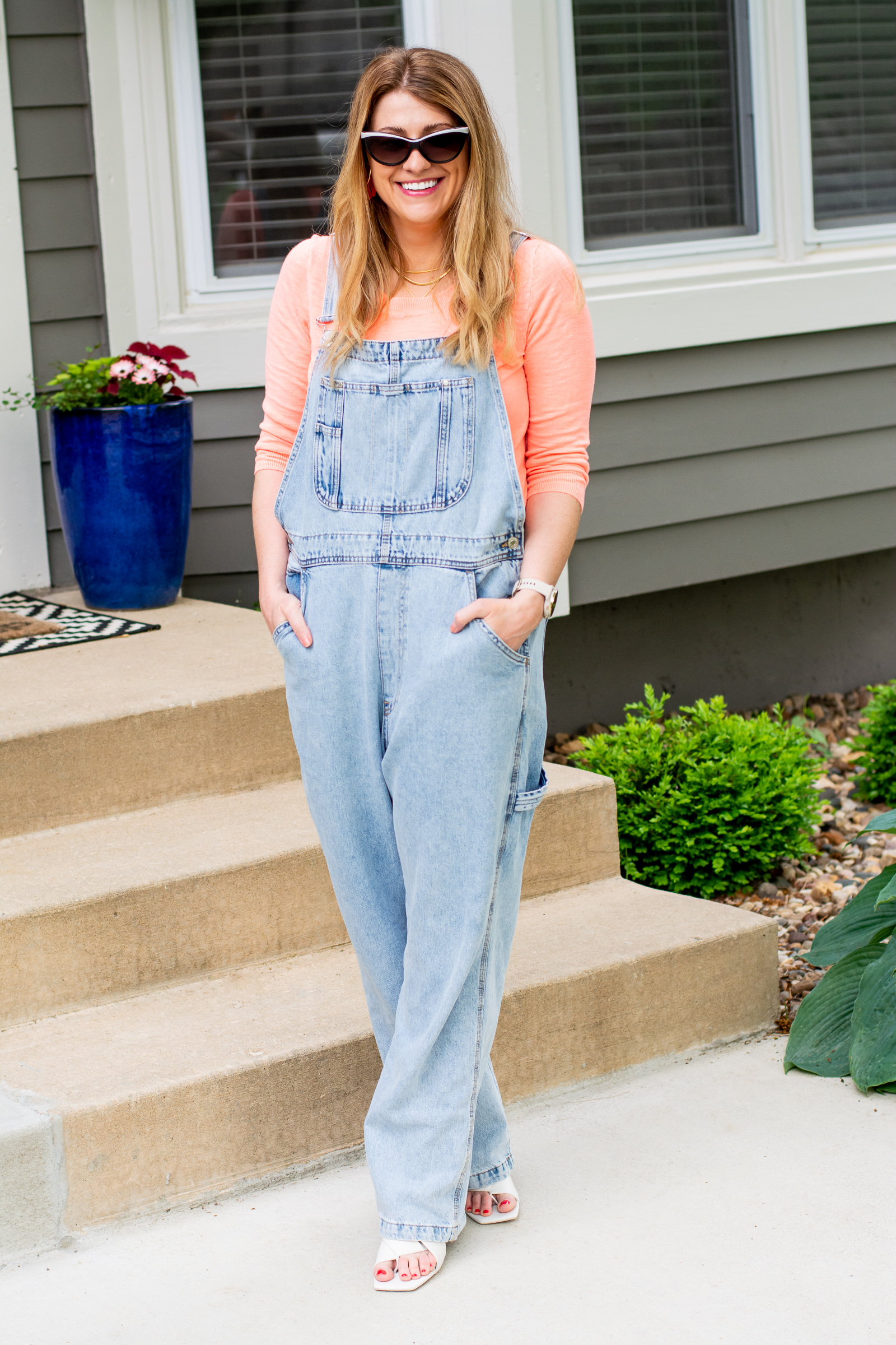 Slouchy Overalls and a Slouchy Sweater. | LSR