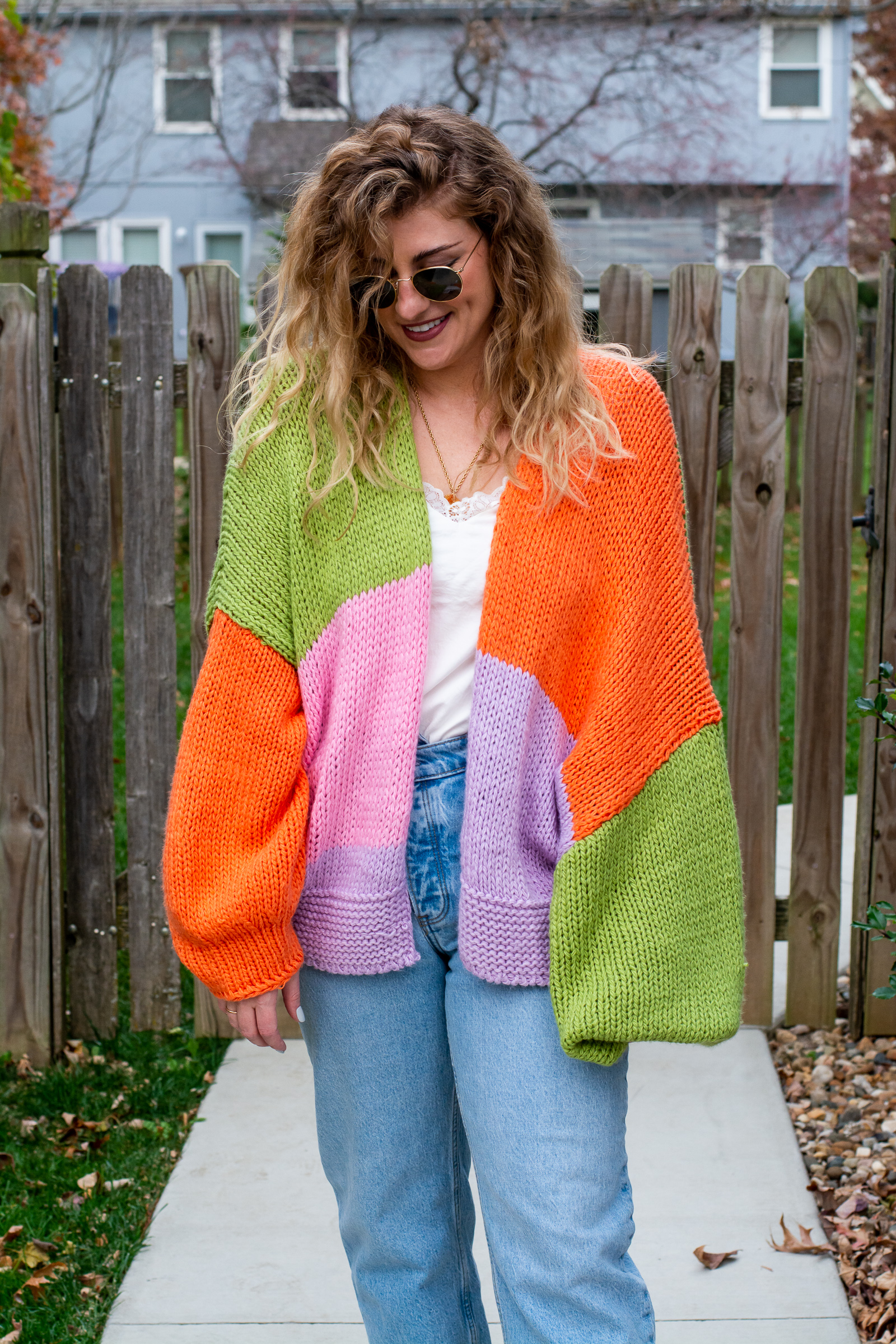 Colorful Cardigan for Fall. | LSR