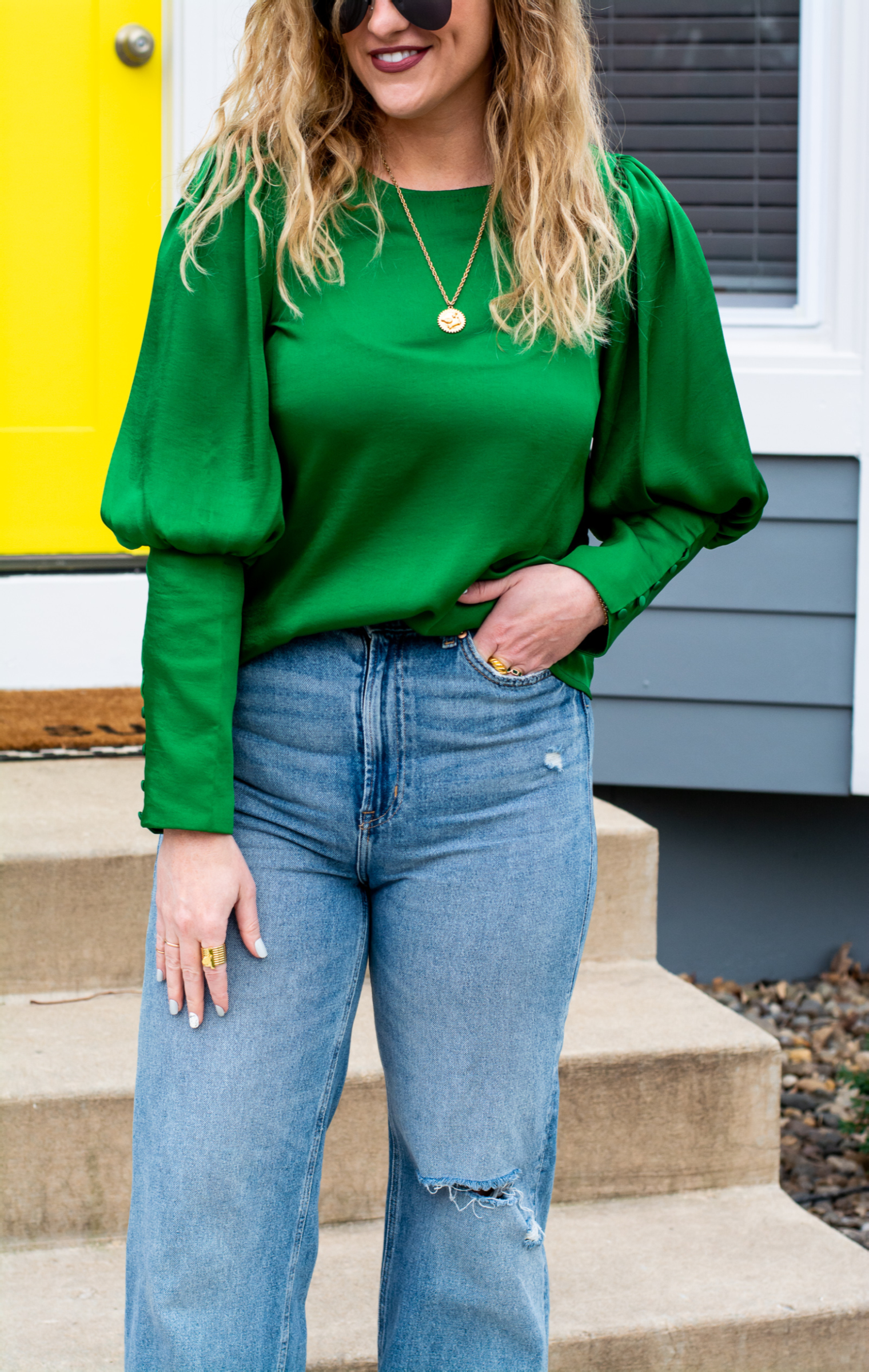 A Jewel Tone Blouse for the Holidays. | LSR