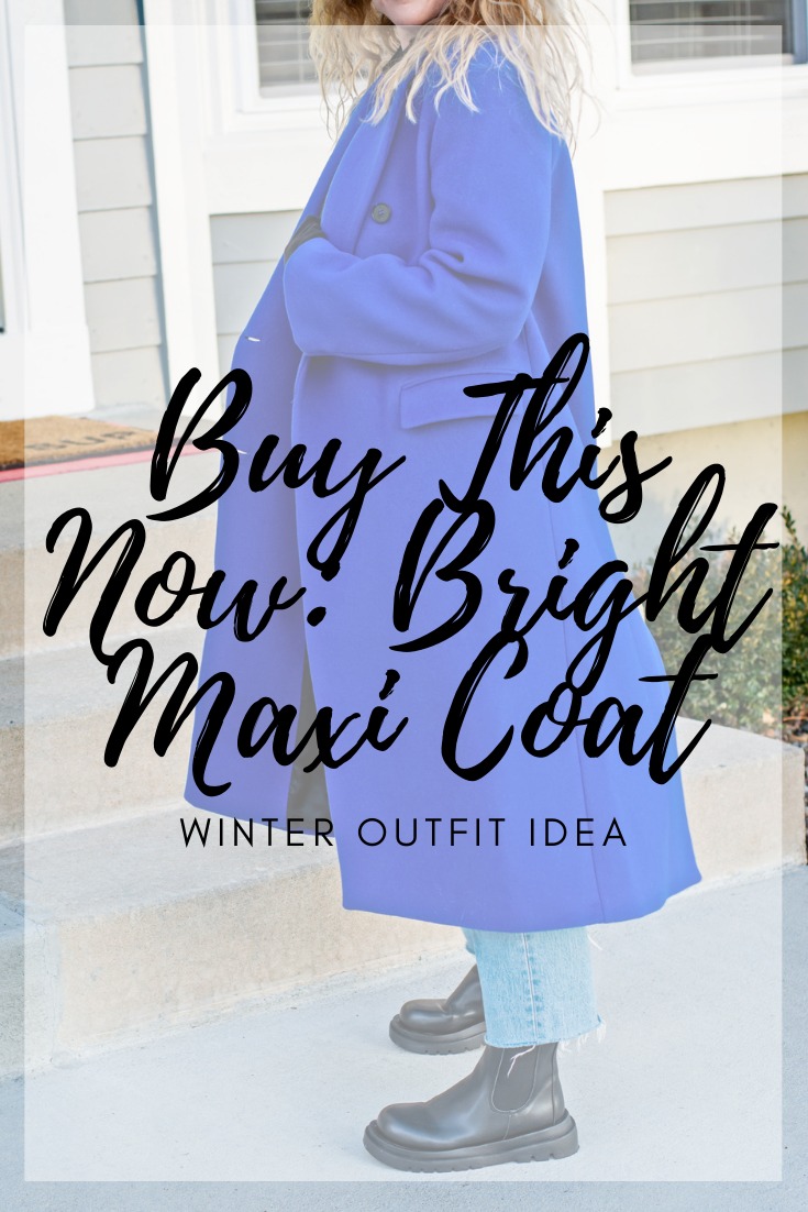 Buy This Now: Bright Maxi Coat. | LSR