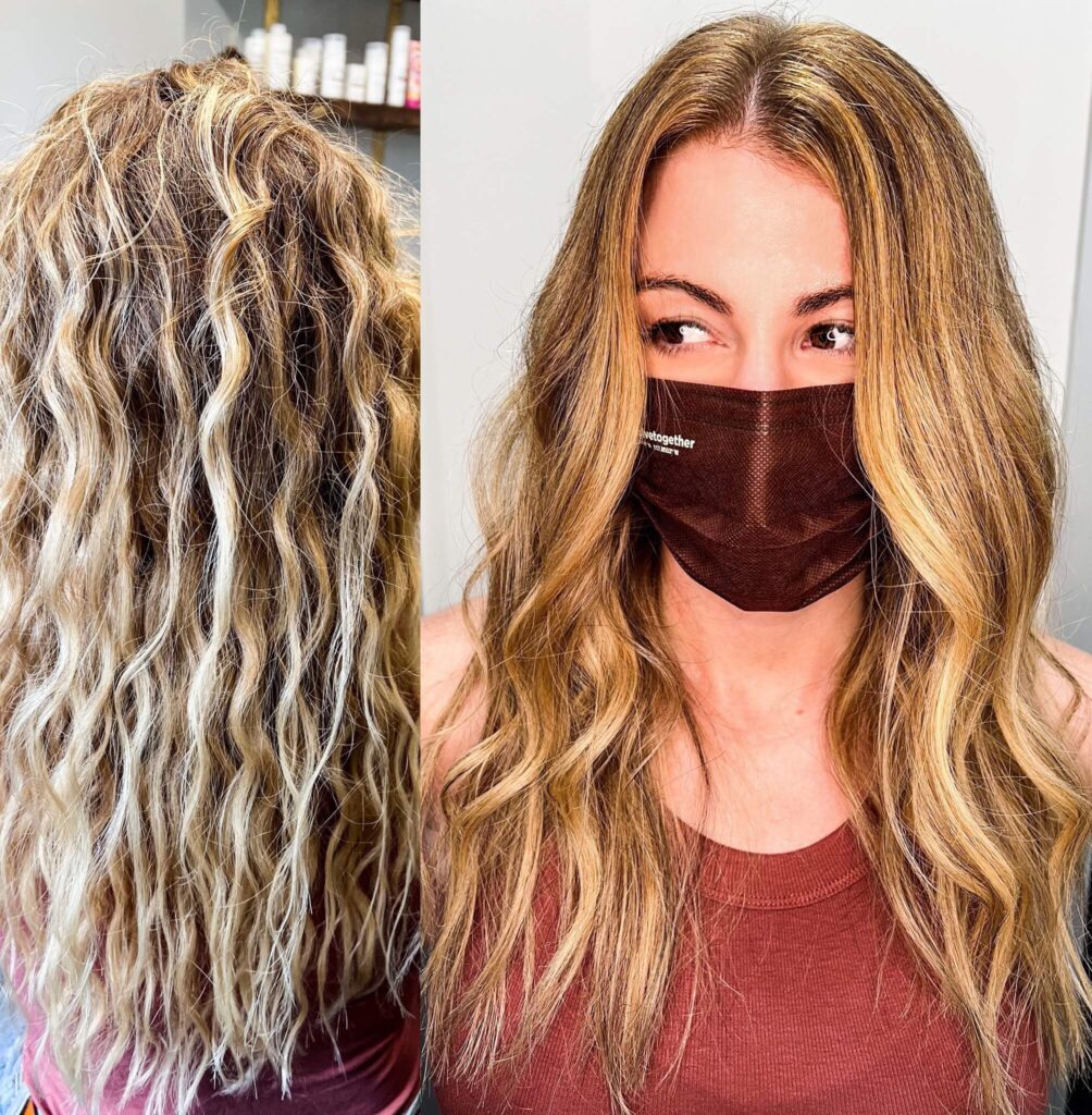 Before and After: From Beachy Blonde to Copper. | LSR