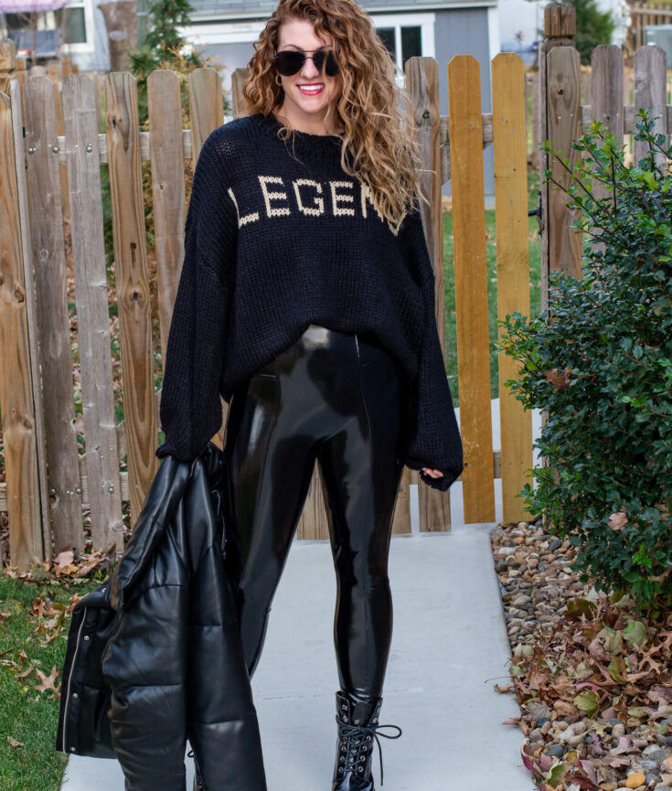 10 Elevated & Modern Leather Leggings Outfit Ideas For 2024 - All Day  Britney