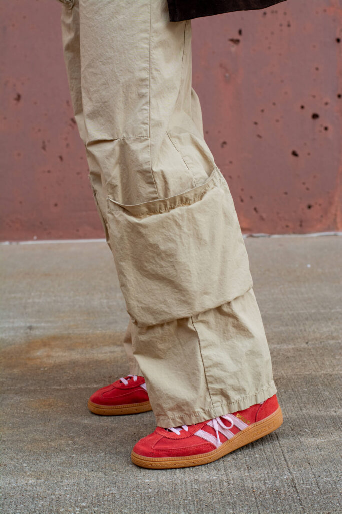 Spring Trend: Cargo Pants and Bright Sneakers. | LSR